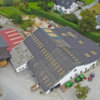 Sanierung für Reithallen und landwirtschaftliche Gebäude Luftaufnahme 1