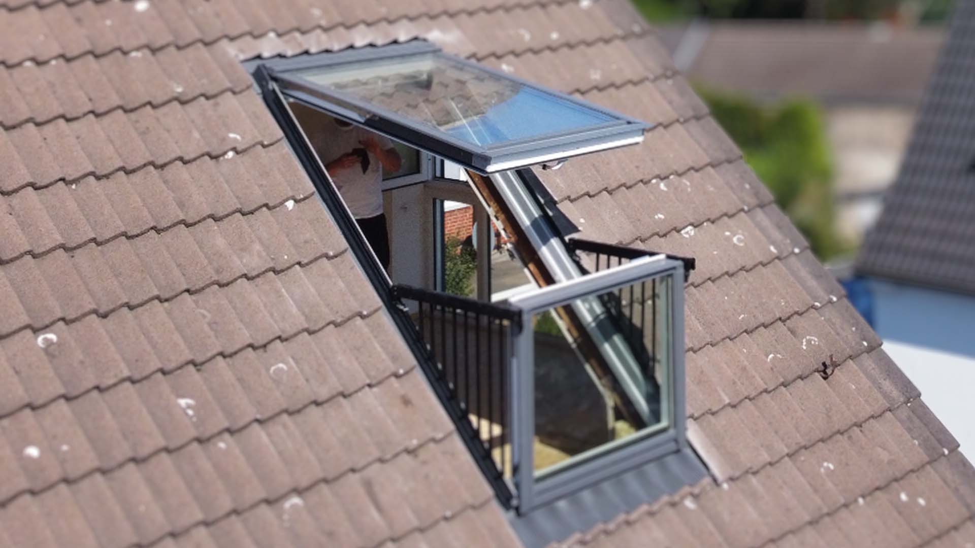 Dach- und Wohnraumfenster in Essen für mehr Tageslicht Cabriofenster
